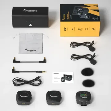 Maono AU-WM821 Dual Wireless Microphone System