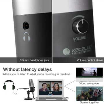 Kateluo Pro-Microphone USB Microphone