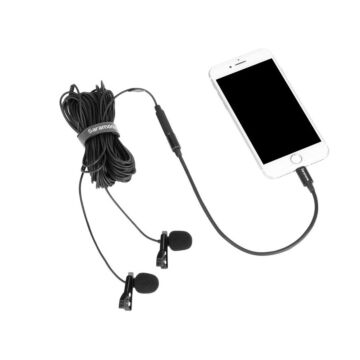 Saramonic LavMicro U1C Dual head clip-on Microphone