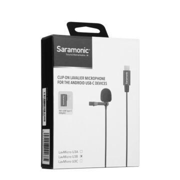 Saramonic LavMicro U3B 6 Meter Lavalier Mic for USB Type-C Microphone