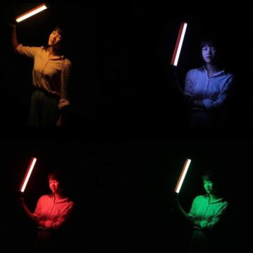 NiceFoto Handheld Bi-Color RGB LED Light Wand TC-288