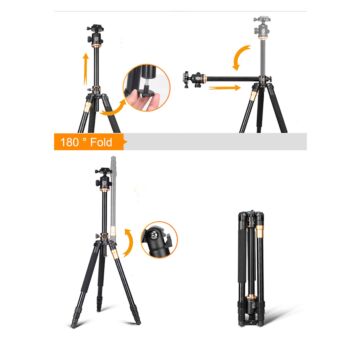 QZSD Q999H Pro Diamond Edition Tripod With Ball Head