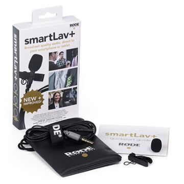 Rode smartLav+ Lavalier Condenser Microphone For Smartphones