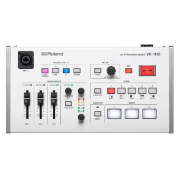 Roland VR-1HD AV Streaming Mixer 3 Input HDMI , 2 Mic + 1 Line