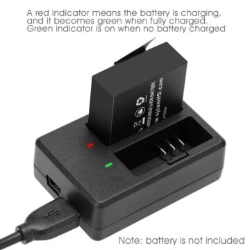 SJCAM Dual-Slot Battery Charger For SJ4000 SJ5000 M10 Series
