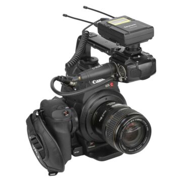 Saramonic C-XLR+ 3.5mm TRS Female to XLR Male Adapter With Phantom Power Converter