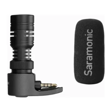 Saramonic SmartMic+ Compact TRRS 3.5 Directional Microphone for Smartphones