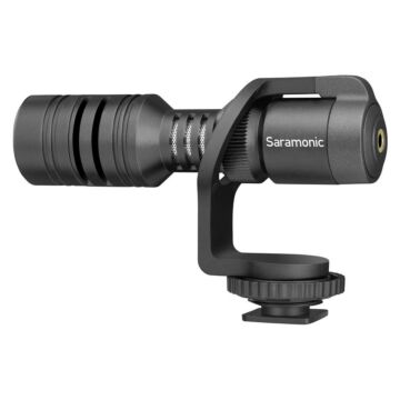 Saramonic Vmic Mini Condenser Video Microphone for DSLR & Smartphone