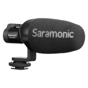 Saramonic Vmic Mini Condenser Video Microphone for DSLR & Smartphone