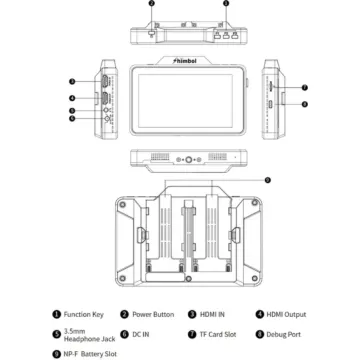 Shimbol ZO600M Wireless Monitor