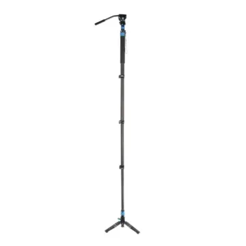 Sirui P-424FS / P-424FL 4 Sections Carbon Fiber Monopod With VA-5 Fluid Head