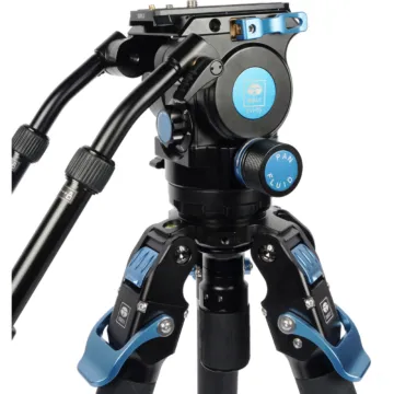 Sirui SVT75 Pro Rapid System One-Step Release Video Tripod with SVH15 Video Fluid Head Kit
