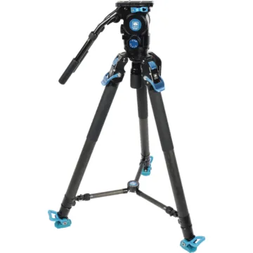 Sirui SVT75 Pro Rapid System One-Step Release Video Tripod with SVH15 Video Fluid Head Kit