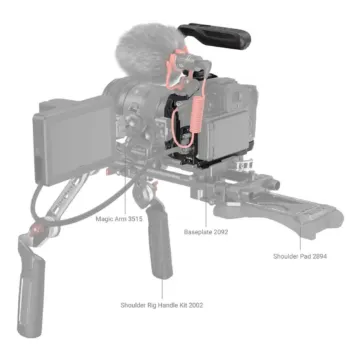 SmallRig 3441 Black Mamba Series Cage Kit for Panasonic Lumix GH6