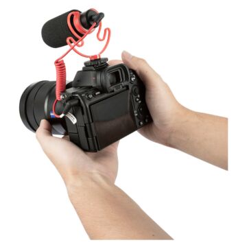 Simorr 3288 Wave S1 Camera-Mount Shotgun Microphone