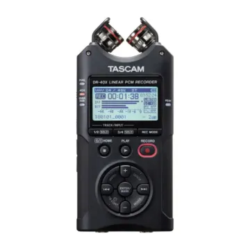 Tascam DR-40X-4Track Digital Audio Recorder and USB Audio Interface