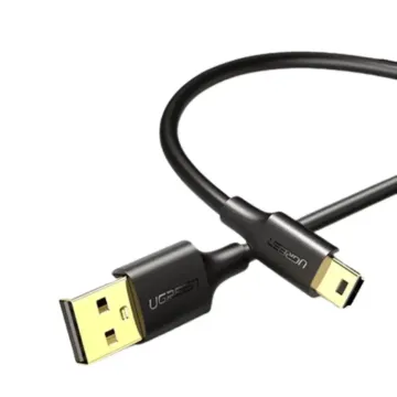 Ugreen 10385 1.5M USB 2.0 A Male to Mini 5 pin Male Cable Gold Plated