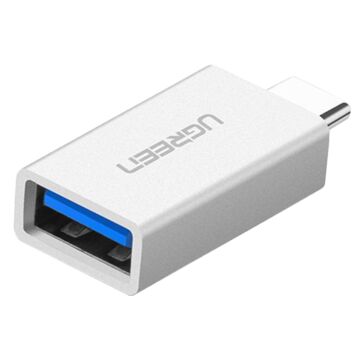Ugreen Adapter USB Type C Male To USB 3.0 Female (30155 white)