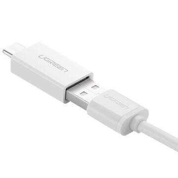 Ugreen Adapter USB Type C Male To USB 3.0 Female (30155 white)