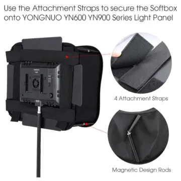 Softbox SB600 Foldable Studio Softbox Diffuser For Yongnuo YN600L II YN900 LED