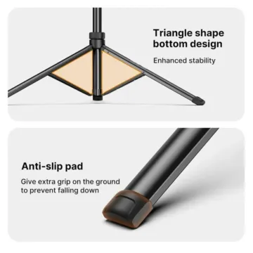 Ulanzi TB64Z Live Streaming Kit 1.6M with Phone Holder and Remote Bluetooth T126USB1