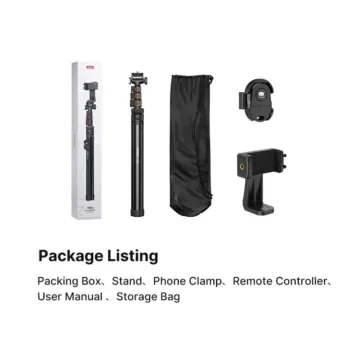 Ulanzi TB64Z Live Streaming Kit 1.6M with Phone Holder and Remote Bluetooth T126USB1