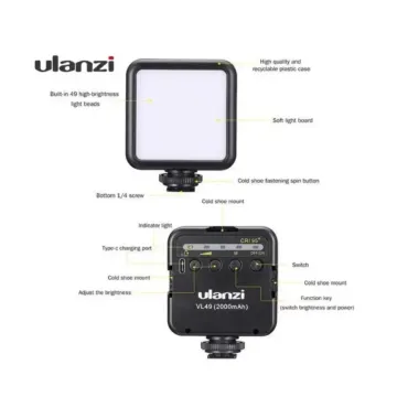 Ulanzi VL49 Mini LED Video Light