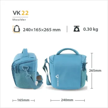 Vanguard VK 22 Bag กระเป๋ากล้องสำหรับ กล้อง DSLR หรือ กล้อง Mirrorless