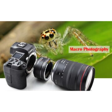 Viltrox DG-EOS R Auto Focus Macro Extension Tube (12mm+24mm) For Canon EOS R/ RP