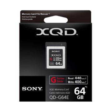 Sony XQD Card G Series (Read 440 MB/s Write 400MB/s)