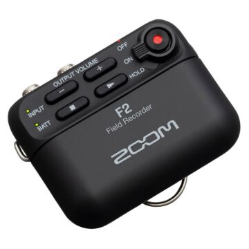 Zoom F2 Pro Field Recorder and Lavalier Mic