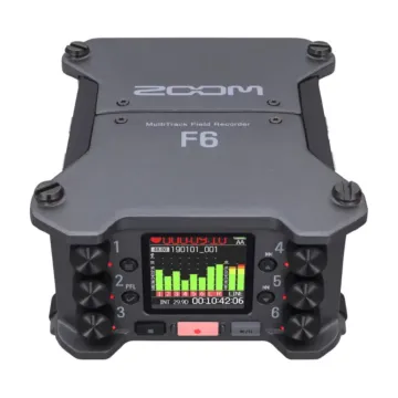 Zoom F6 6-Input/14-Track Multitrack Field Recorder