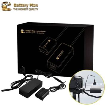 AC Adapter Battery Man S-AC 83 DR-BLC12 Dummy For Panasonic G95/G97/G8/FZ1000