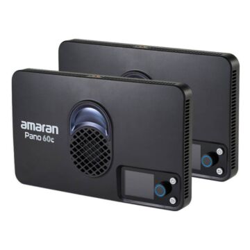Amaran Pano 60C 2-Light Kit RGB COB Mobile Light Panel