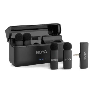 Boya-V4 4-Channel Mini Wireless Microphone Series