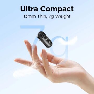 BOYA Magic Transformable Al-Powered Mini Wireless Microphone