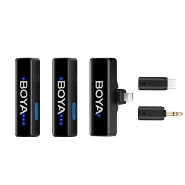 BoyaLink 2 Wireless Microphone System (2TX + 1RX)