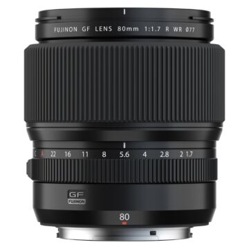 Fujinon GF 80mm f/1.7 R WR