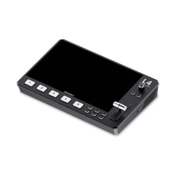 FeelWorld L4 Multi-Camera Video Mixer Switcher 10.1" LCD Monitor