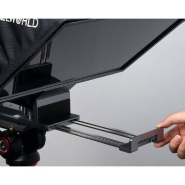 FeelWorld TP16 16 Inch Folding Teleprompter Supports up to 16" Tablet Horizontal Vertical Prompting