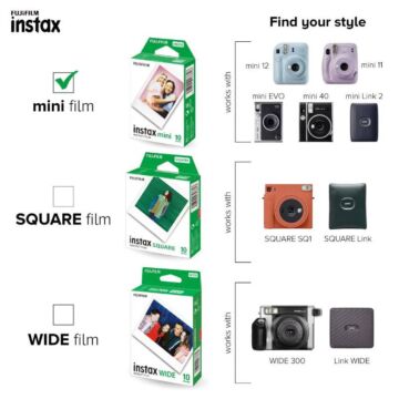 Fujifilm Instax Mini Film Kikilala Little Twin Stars Instant Film