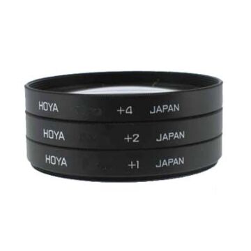 HOYA CLOSE UP FILTER SET (+1+2+4) HMC