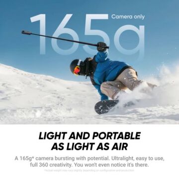 Insta360 X4 Air 8K 360 Action Cam