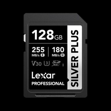 Lexar Professional SILVER PLUS SDXC UHS-I Card (255MB/s_180MB/s)