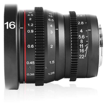 Meike 16mm T2.2 Manual Focus Cinema