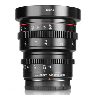 Meike 25mm T2.2 Manual Focus Cinema