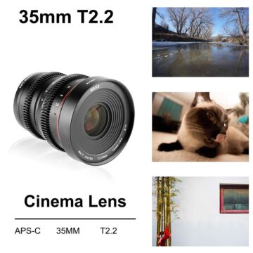 Meike 35mm T2.2 Manual Focus Cinema