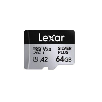 Lexar Professional SILVER PLUS microSDXC UHS-I Card (205MB/s_150MB/s)