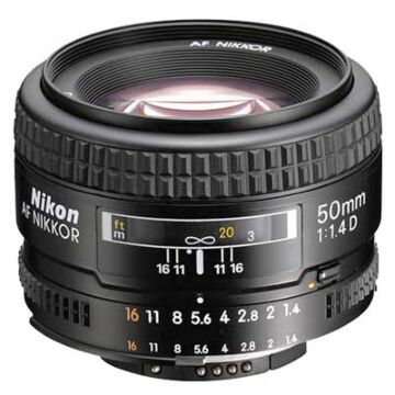 Nikon AF NIKKOR 50mm f/1.4D