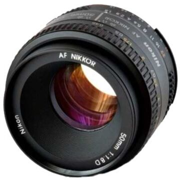 Nikon AF NIKKOR 50mm f/1.8D Lens